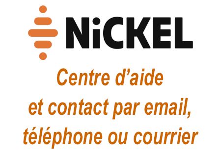 Compte Nickel, centre d'aide, contact et service client