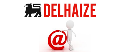 Envoyer un email au SAV de Delhaize.