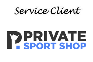 Contact Private Sport Shop Service Client.