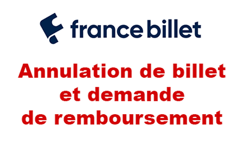 annulation france billet contact