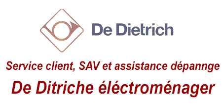 De Dietrich contact: Service client, service après-vente et assistance technique par téléphone, mail et adresse.