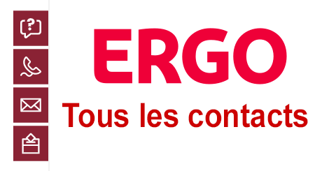 Contacter Ergo assurance Belgique par téléphone, mail et adresse