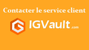 Contact service client igvault