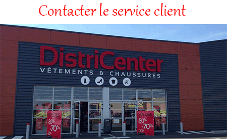 Comment contacter le service client DistriCenter ?