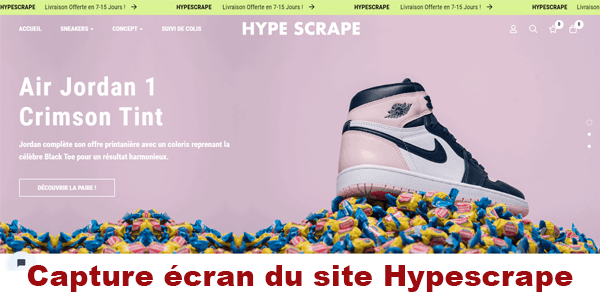 Contacter le service client Hypescrape via leur site officiel