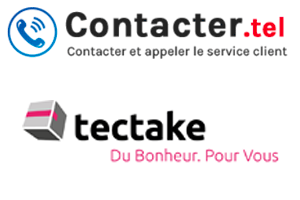 Les différentes coordonnées de contact du service client Tectake