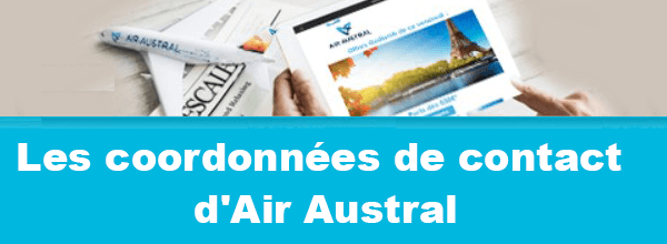 Les coordonnées de contact d'Air Austral