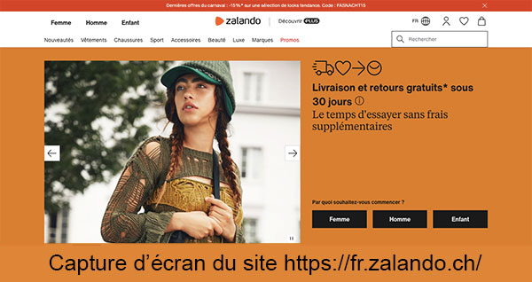 Comment joindre le service client Zalando en Suisse ?