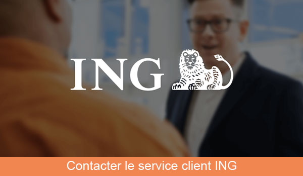 Joindre le service client ING